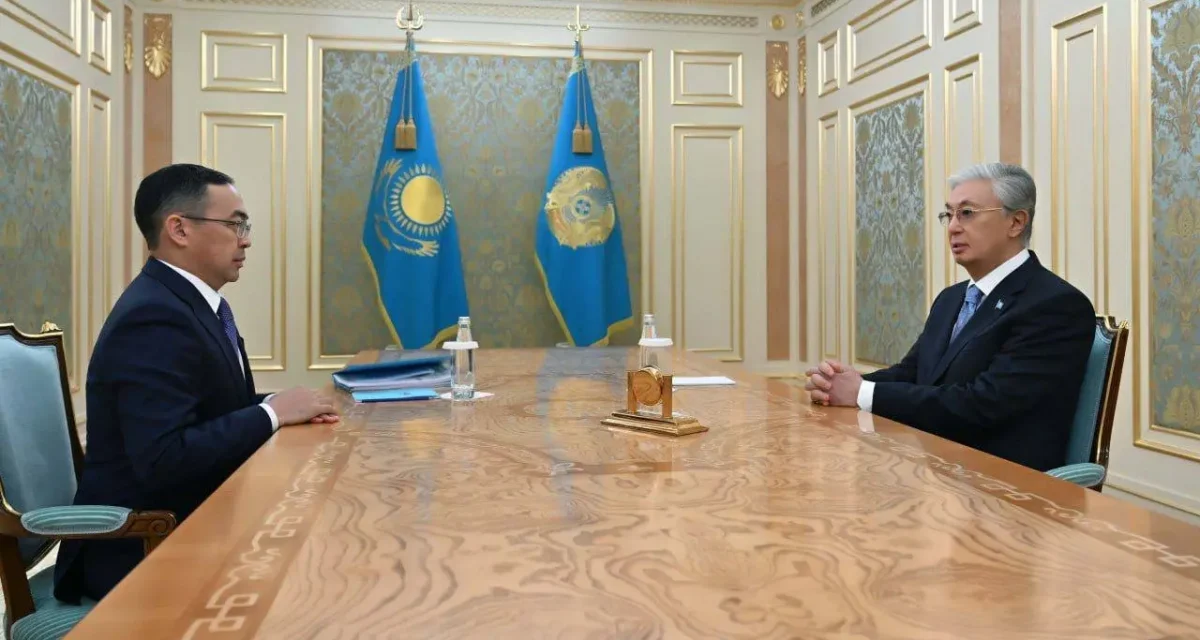 Президент Мәдениет және ақпарат министрін қабылдады