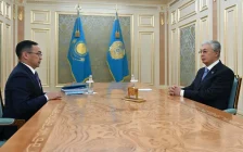 Президент Мәдениет және ақпарат министрін қабылдады