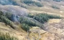 Марқакөлде табиғи өрт сөндірілуде