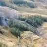 Марқакөлде табиғи өрт сөндірілуде