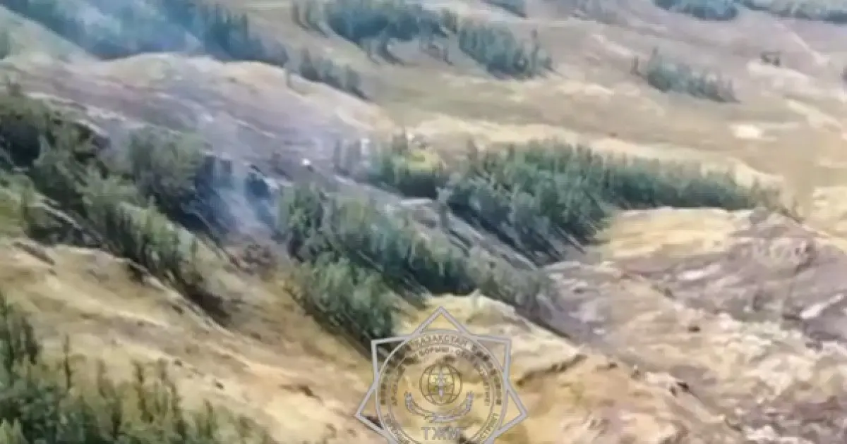 Марқакөлде табиғи өрт сөндірілуде