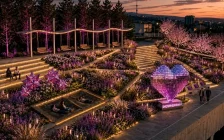 Алматының Медеу ауданында абаттандыру тәсілін өзгертіп жатыр