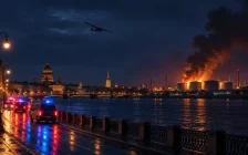 Санкт-Петербургке дрон шабуылы: бір адам қаза тауып, бес адам жараланды