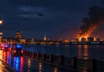 Санкт-Петербургке дрон шабуылы: бір адам қаза тауып, бес адам жараланды