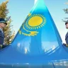 Тоқаевтың қатысуымен Республика күніне орай Мемлекеттік ту көтерілді