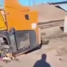Қарағанды облысында жүк көлігі жолаушылар пойызымен соқтығысты