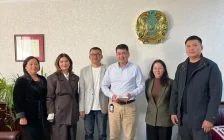 Мейіржан Әуелханұлы ХАТУ студенттерімен жасанды интеллект туралы кездесті