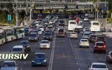 Астанада Tarlan Astana құрылысына байланысты екі жол учаскесінде қозғалыс шектелді