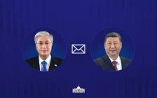 Тоқаев Си Цзиньпинді ҚХР-дің 77 жылдығымен құттықтады