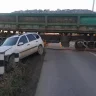 Қостанай облысында көлік пойызбен соқтығысты