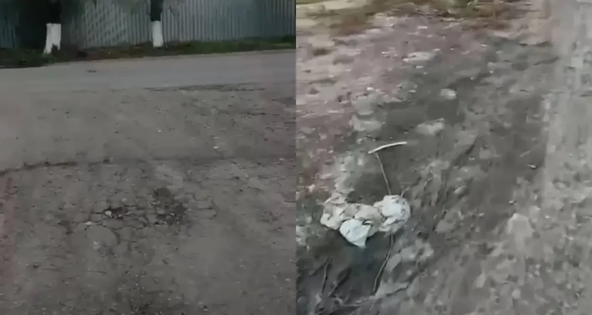 Петропавлда тұрғындар қауіпті жолға дабыл қақты