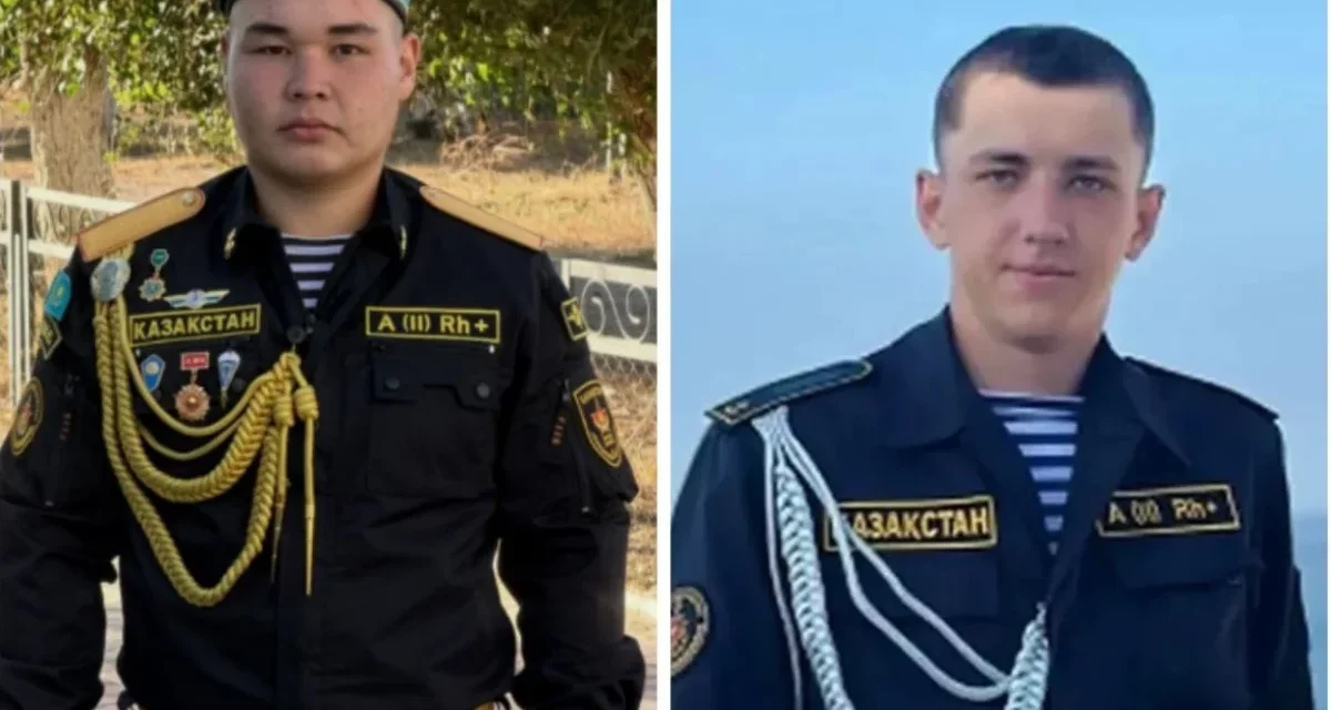 Каспийдегі қайғылы оқиғадан аман қалған сарбаздар үйлеріне оралды