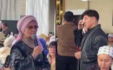Зейнеп Ахметова әнші Сәкен Майғазиевті жылатып қойды (ВИДЕО)
