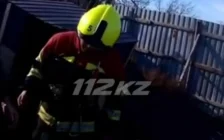 Павлодар облысында сыртқы әжетхана опырылып, ішіндегі әйел құтқарылды