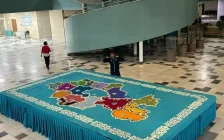 Қазақтың киіз өнері әлемдік рекордқа тіркелді: 500 туынды сертификатталды