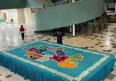 Қазақтың киіз өнері әлемдік рекордқа тіркелді: 500 туынды сертификатталды