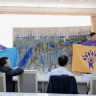 Жаңа адамдар Бұхарада кілемге бейнелеген үндеуін таныстырды