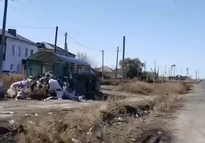 Ақкөлде қоқыс үйіліп жатыр: тұрғындар қаланың тазалығына неге мән бермейді?