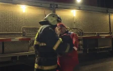 Сәтбаев қаласында өрт шығып, 14 адамды эвакуациялады