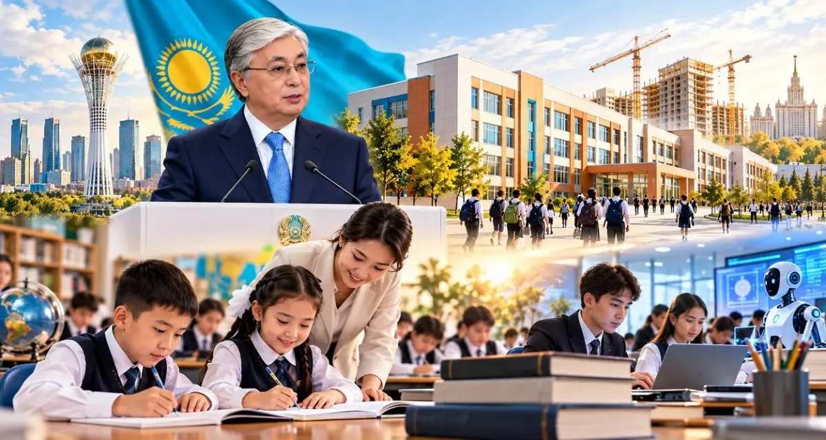 Үш есе өскен қаржы, 1120 мектеп және 655 мың грант: Тоқаев реформалары нәтижеге қалай айналып жатыр?