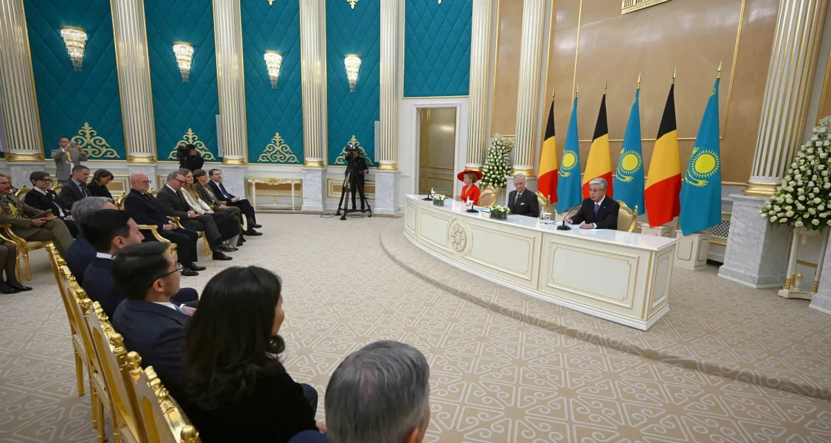 Мемлекет басшысы мен Король Филипп БАҚ өкілдеріне арналған брифинг өткізді