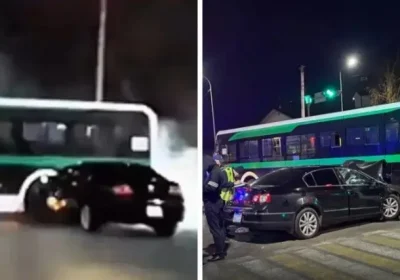Қостанайда полициядан қашқан жүргізуші автобуспен соқтығысып қаза тапты