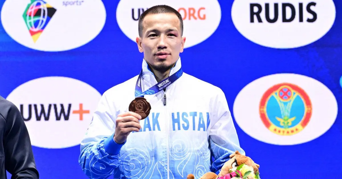 Айдос Сұлтанғали Астанадағы әлем чемпионатында қола жүлдеге қол жеткізді