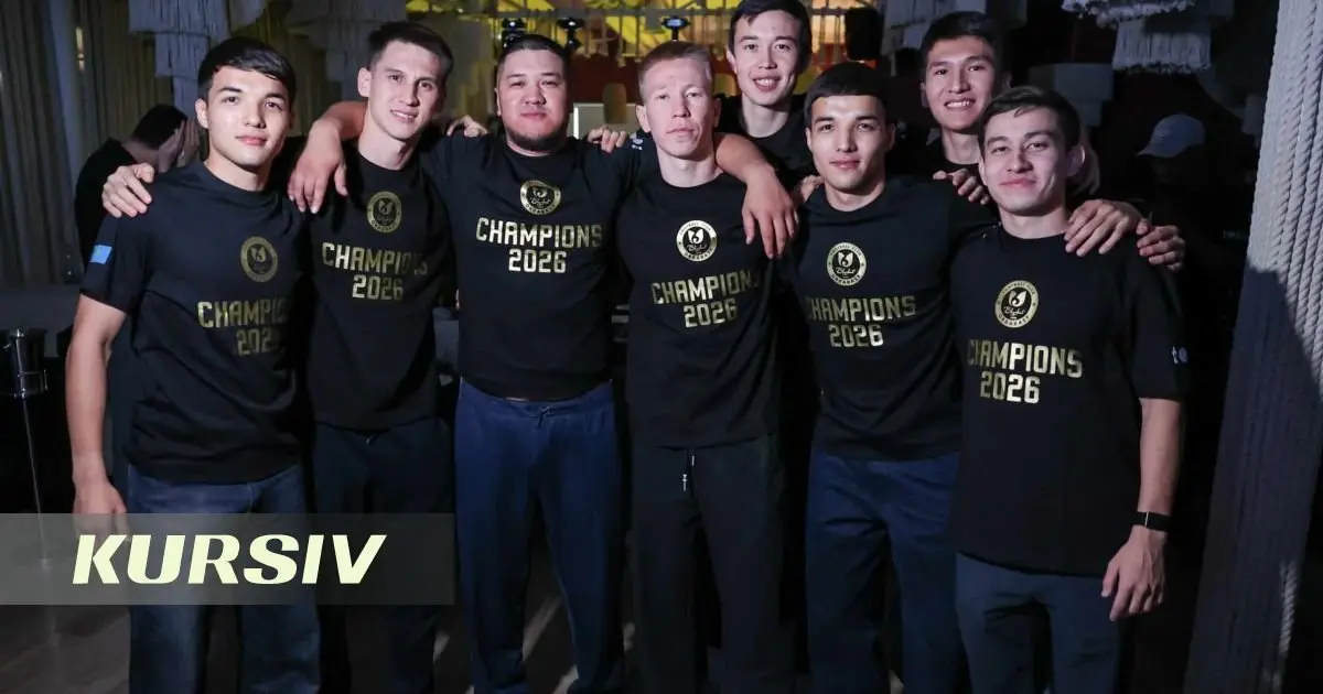 «Ордабасы» екінші рет Қазақстан футбол чемпионы атанды
