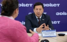 «Әділет» партиясы Алматы облысында азаматтарды қабылдады