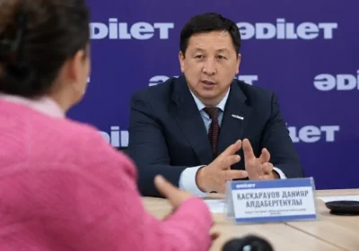 «Әділет» партиясы Алматы облысында азаматтарды қабылдады