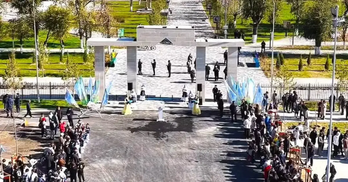 Үштөбеде «Таза Қазақстан» аясында жаңартылған саябақ ашылды