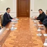 Ерлан Қарин Джеки Чанмен киножобаларды талқылады