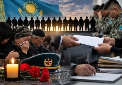 Қаза тапқан 14 әскери қызметшінің отбасына қаржылай көмек табысталды