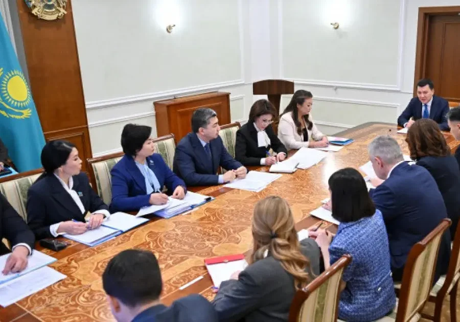 Ерлан Қарин балалар құқығын қорғау жөніндегі кеңес өткізді