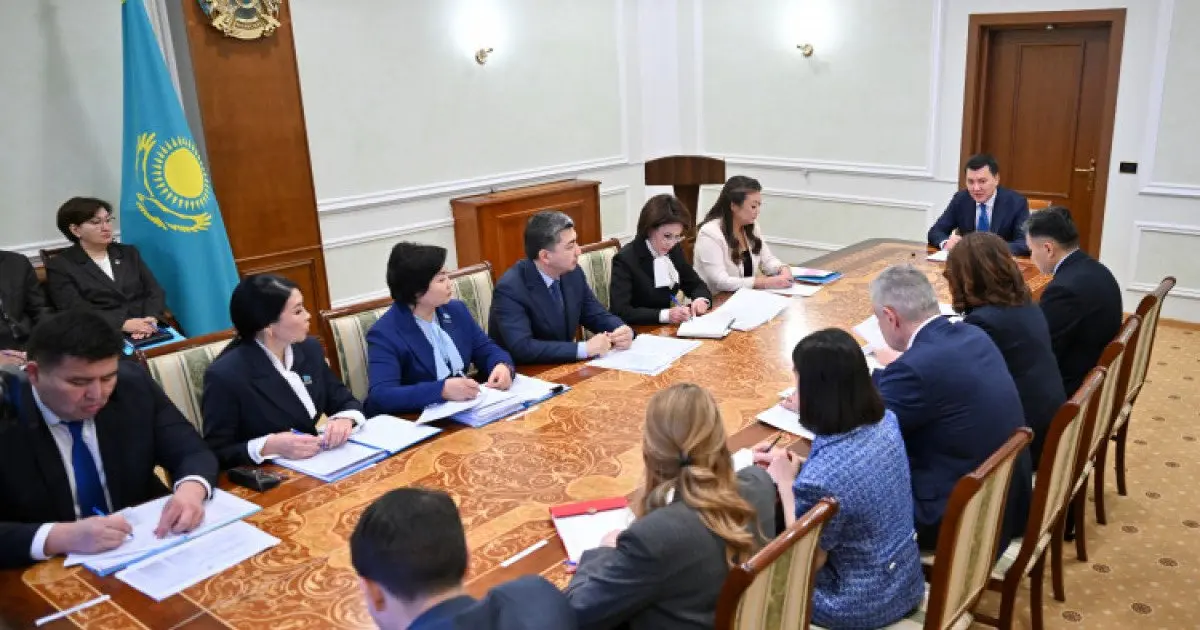 Ерлан Қарин балалар құқығын қорғау жөніндегі кеңес өткізді