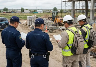 Ақмоладағы құрылыс нысанында 44 шетелдік заңсыз жұмыс істеген
