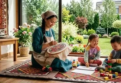 Кесте тігу – қазақ әйелдерінің байырғы медитациясы әрі табыс көзі
